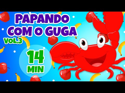 Papando com o Guga Vol. 3 - Giramille 35 min | Desenho Animado Musical