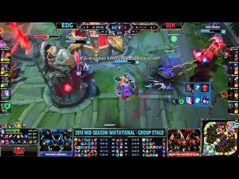 EDG Deft styling on Besiktas at MSI - League of Legends