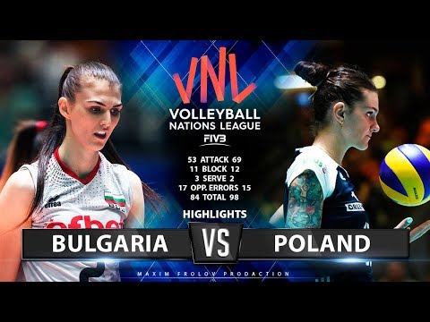 Bulgaria vs Poland  | Highlights | Women's VNL 2019