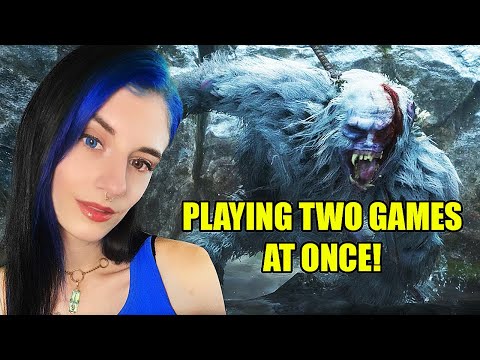 Playing TWO Sekiro Games At ONCE | Guardian Ape Boss Fight