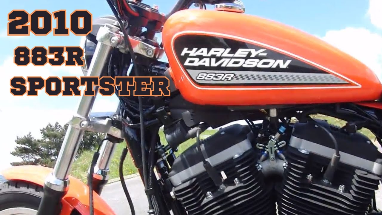 Harley Davidson 2010 Sportster 883R  Ride