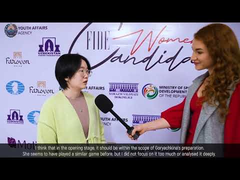 Interview with Tan Zhongyi | 2022 FIDE Women Candidates – Semifinals Game 2 |