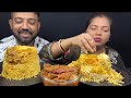 Bigbites Eating Arsalan Chicken Biriyani Hyderabadi Mutton Biriyani Kadai Chicken