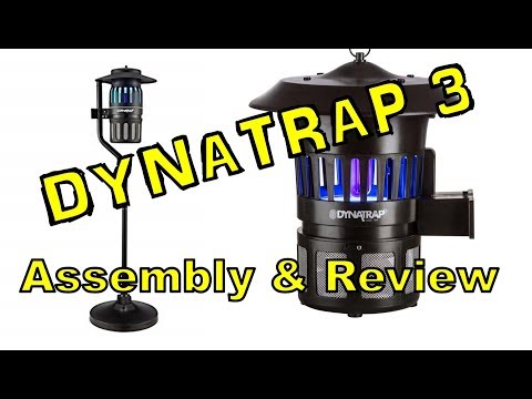 Dynatrap 3 Insect Trap Assembly and Review! DT1260
