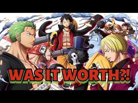 [OPTC] BAD DECISIONS PAYING OFF!?! 4 Final Multis on Part 1! Can We Walk Away with the StrawHats!?