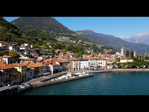 Domaso Lake Como Italy 4K