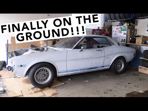 AE86 Coilover Suspension (Mostly) Installed! - RA24 Toyota Celica Project