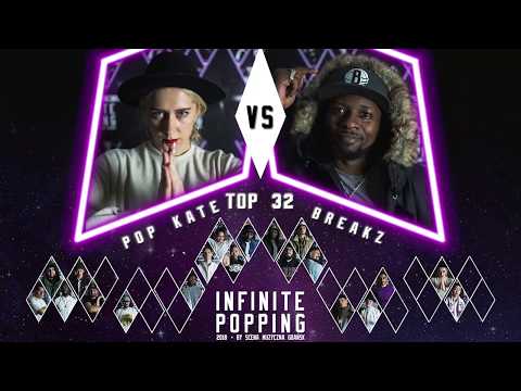 POP KATE vs BREAKZ | INFINITE POPPING 2018 | TOP 32