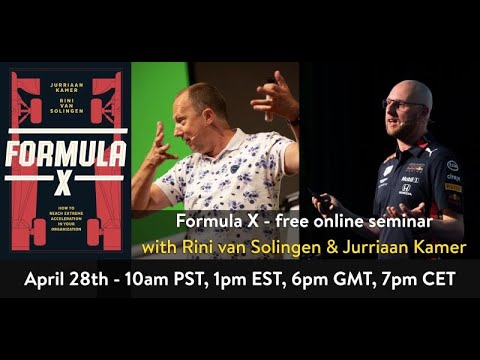 Formula X online seminar part 2 of 2   FASTER model by Rini van Solingen (shortened)