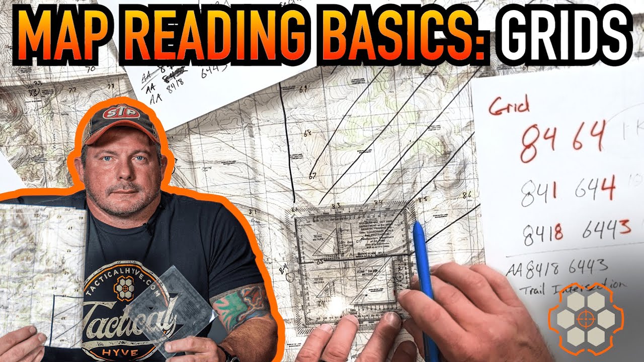 How to Read A Map Series Part 1- Grids