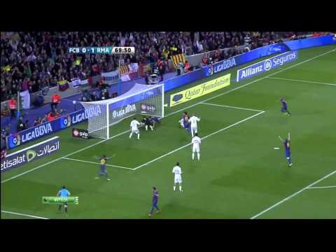 Barcelona 1-2 Real Madrid 21-4-2012 highlights