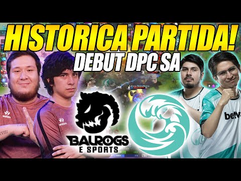 HISTORICO DEBUT KINGTEKA!! BALROGS vs BEASTCOAST - GAME 1 - DPC SA TOUR SPRING 2022 DOTA 2