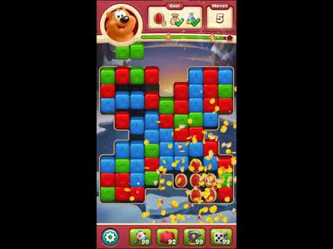 Toon Blast Level 3650 - NO BOOSTERS 🐻🐺🐱 | SKILLGAMING ✔️