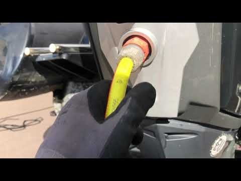 Flush your Evinrude etec G2