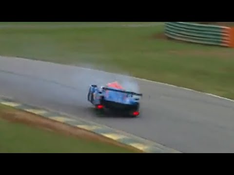 Rasmus Lindh Airborne Spin & Save - 2021 IMSA @ Virginia