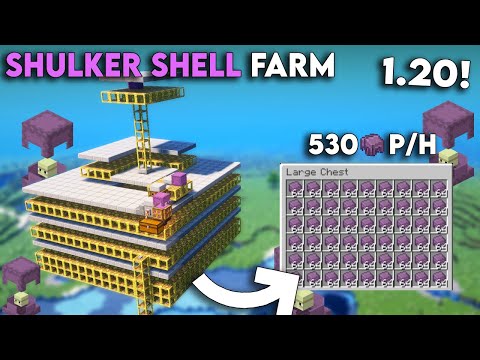 Unbelievable Minecraft Shulker Shell Farm Hack - Get 530+ Per Hour! 🤯