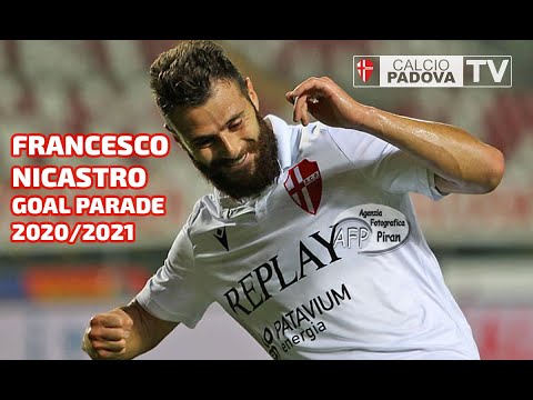 FRANCESCO NICASTRO Goal Parade 2020/2021 - Calcio Padova