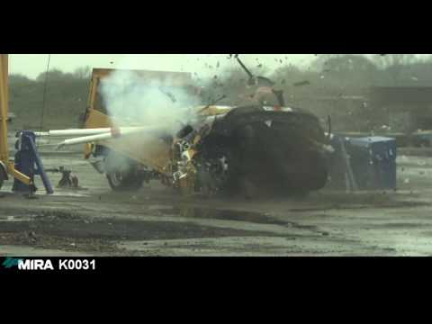 Heras Broughton 941 Barrier Crash Test
