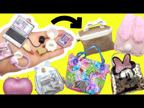 Real Littles Backpacks and Handbags with Disney Encanto Mirabel, Isabela, Luisa Dolls