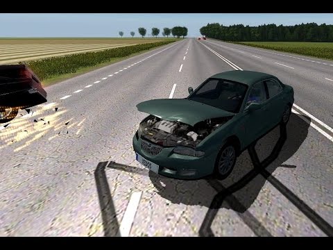 Mazda Xedos 6 drive and crash test (Links) - WR2