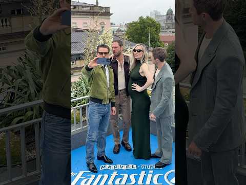 Pedro Pascal sings to the Fantastic Four in Berlin