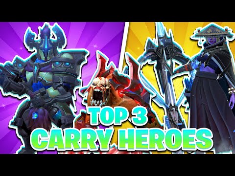 Top 3 Overpowered Carry Heroes In Dota 2 Patch 7.35d