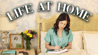 Fancy Breakfast, Penpalling, Books & Room Refresh | May Homemaking