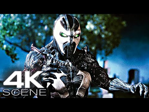 Transformation in HellSpawn Scene (4K UHD) SPAWN Movie Clip