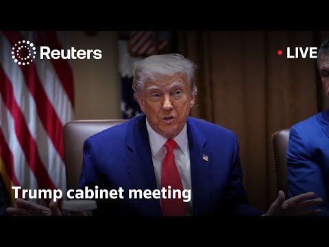 Video | LIVE: Trump holds cabinet meeting