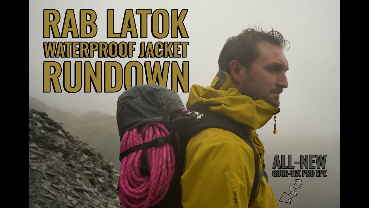 Rab Latok GTX jackets tested for mountaineering and alpine use