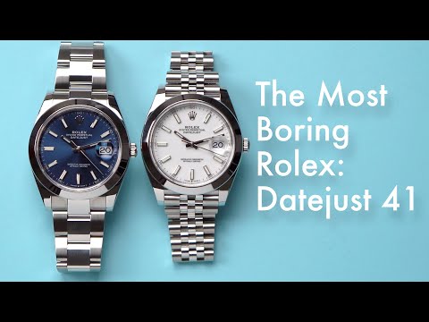The Most Boring Rolex: the Datejust 41