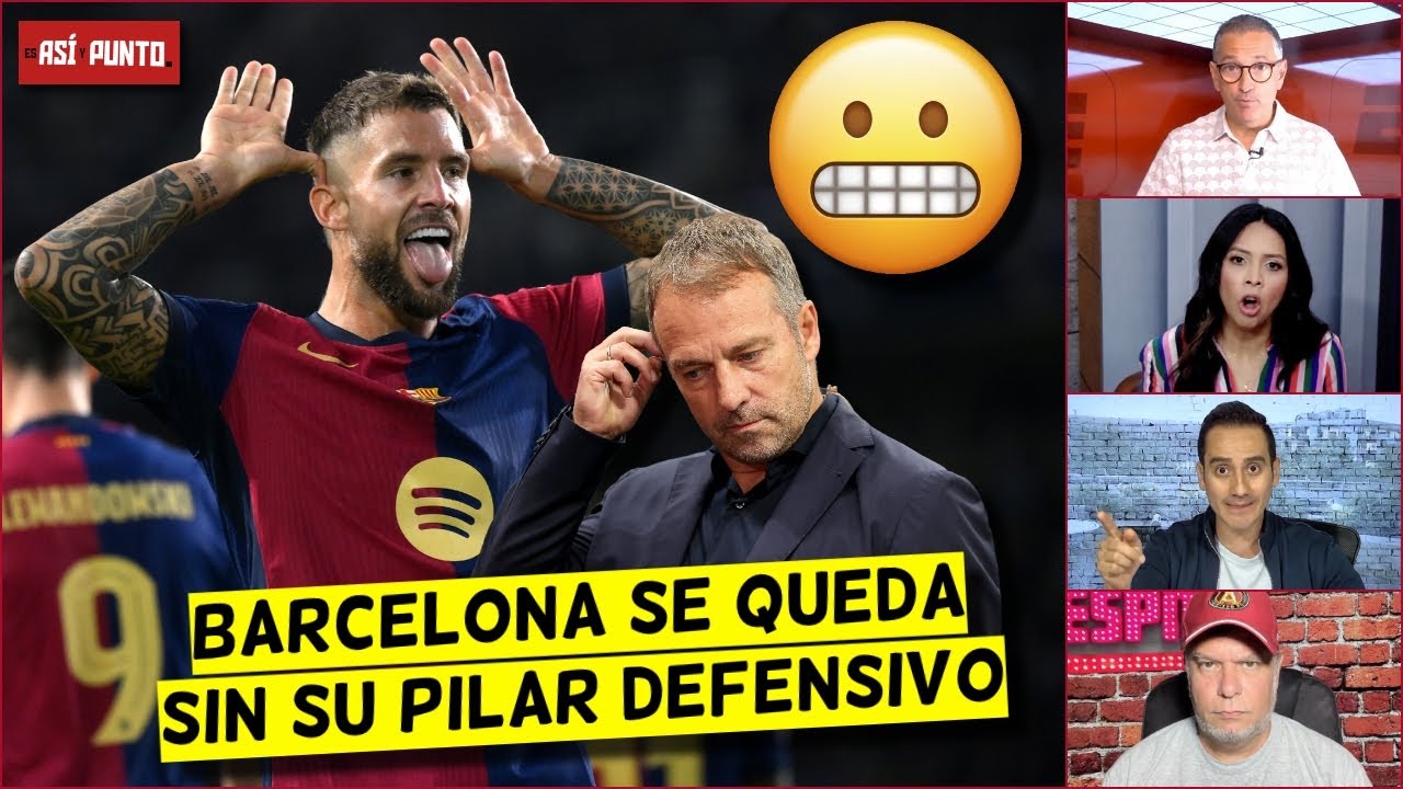 BARCELONA SE DESARMA en DEFENSA y SUFRIRÁ con la salida de ÍÑIGO MARTÍNEZ | Es Así y Punto