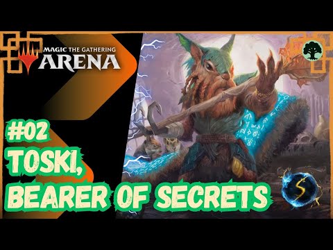 It's Showtime: Toski, Bearer of Secrets 🌲 #02 -  MTG Arena - Brawl