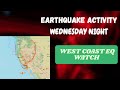 West Coast Seeing An Increase In Earthquakes Today Yellowstone Swarm Wed Night 5 7 2025