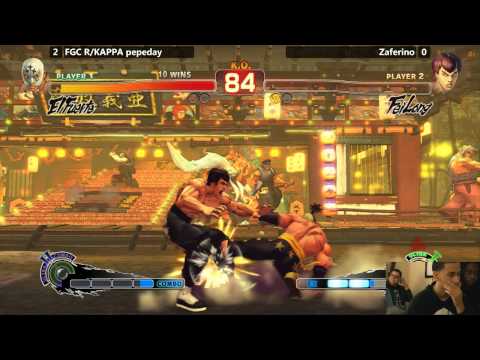 USF4 @ TFC Salty Suite - pepeday (El Fuerte) vs Zaferino (Fei Long)