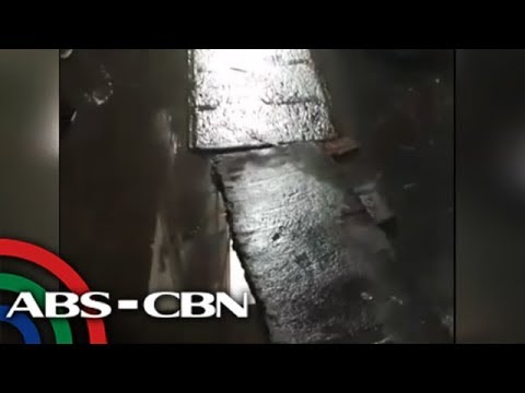 Tubong dinadaluyan ng dumi tumagas sa eskinita sa Tondo | TV Patrol