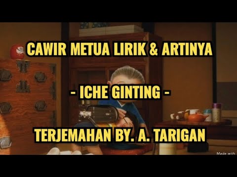 CAWIR METUA LIRIK DAN ARTINYA | ICHE GINTING