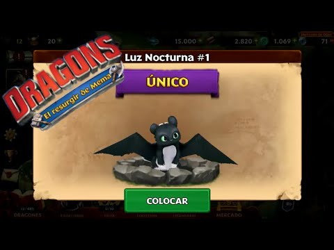 CONSEGUIMOS UN LUZ NOCTURNA Dragones el resurgir de mema