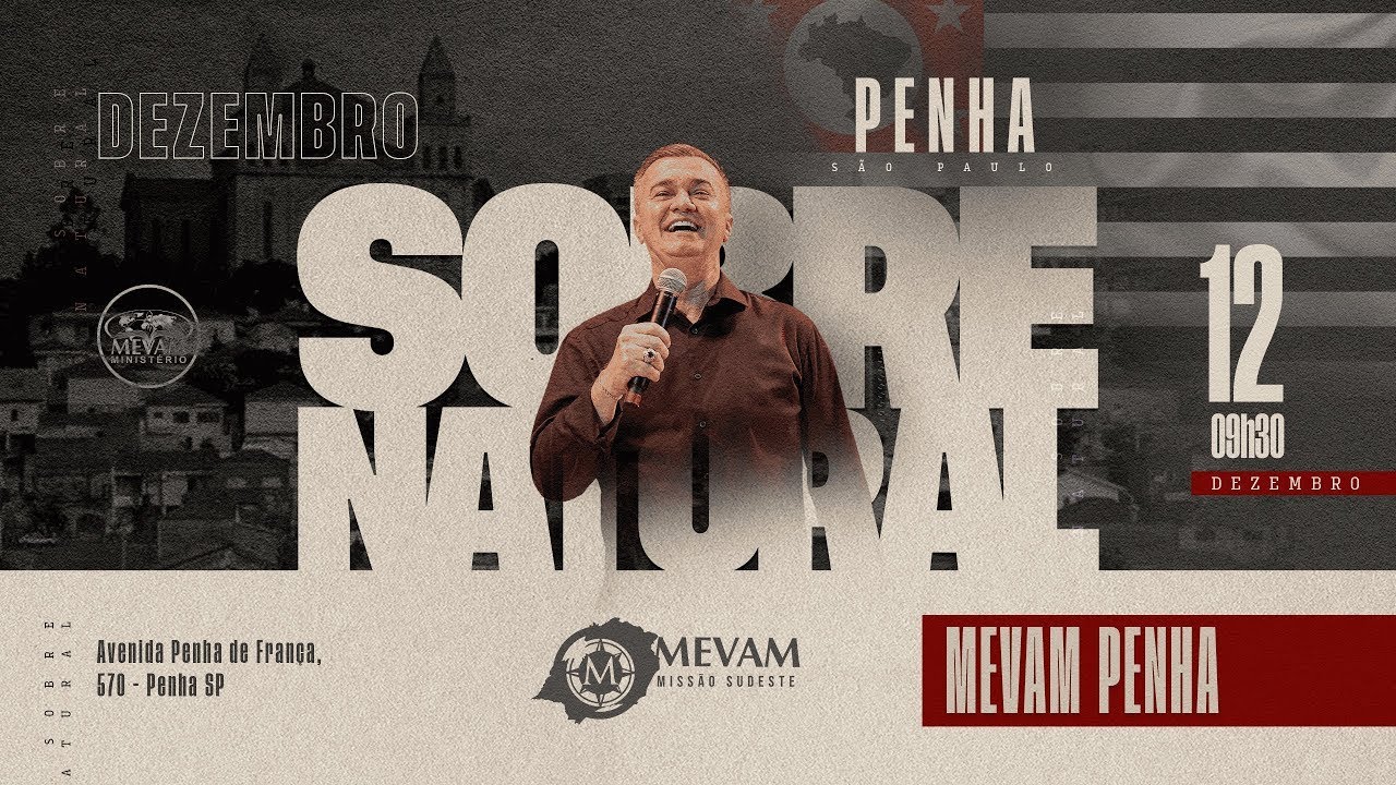 SOBRENATURAL PENHA - MEVAM PENHA - PR LUIZ HERMÍNIO
