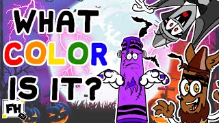 What Color Is It? Fitness Challenge | Art Quiz 🎨 Halloween Brain Break