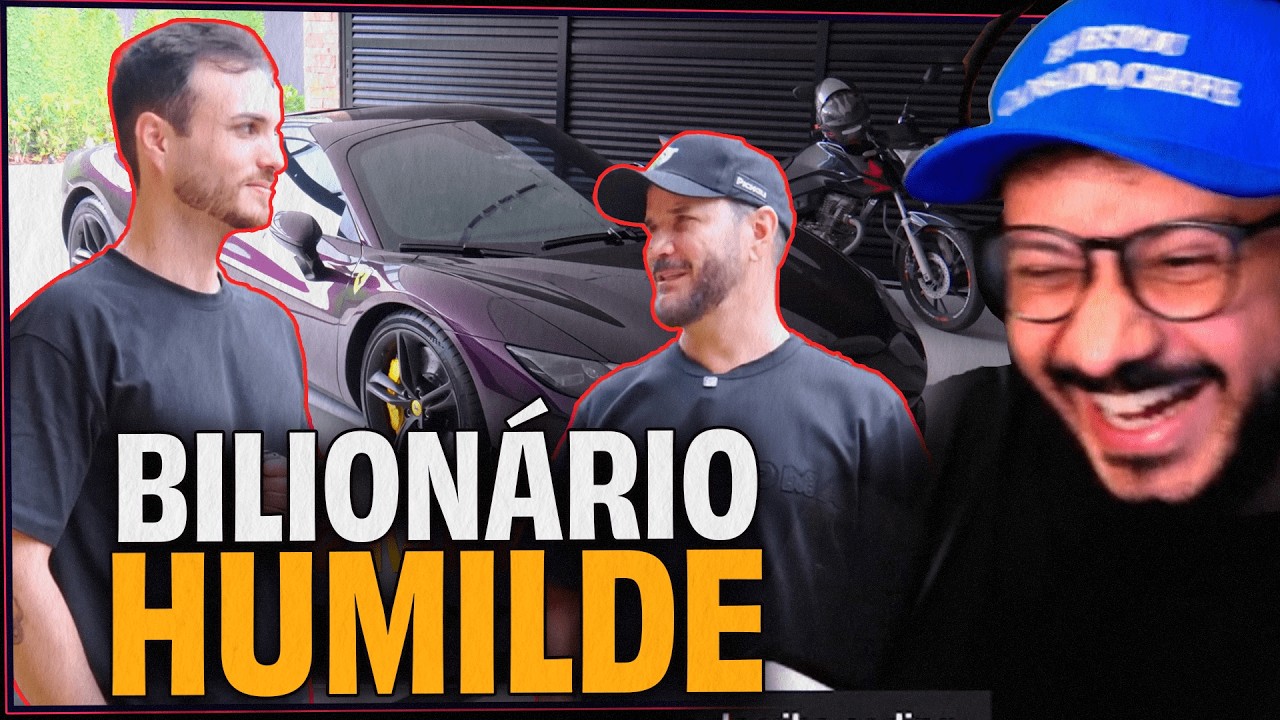 Rotina de um CEO Bilionário e não vende curso - React João Pichau e João Curry