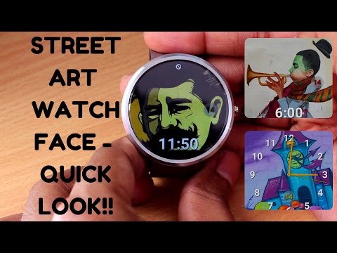 Street Art watch face