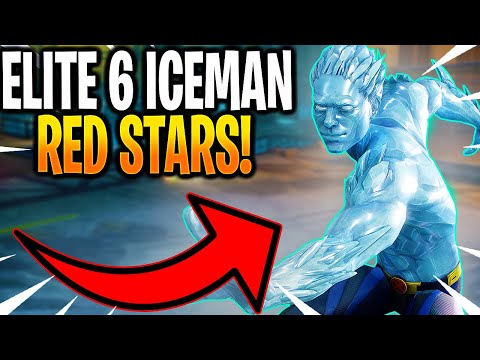 *NEW* ELITE 6 ICEMAN RED STAR ORB! - MARVEL Strike Force - MSF