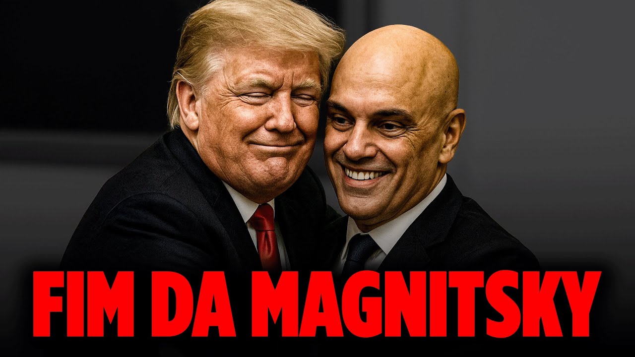 O FIM DO BOLSONARISMO! TRUMP PERDOA ALEXANDRE DE MORAES