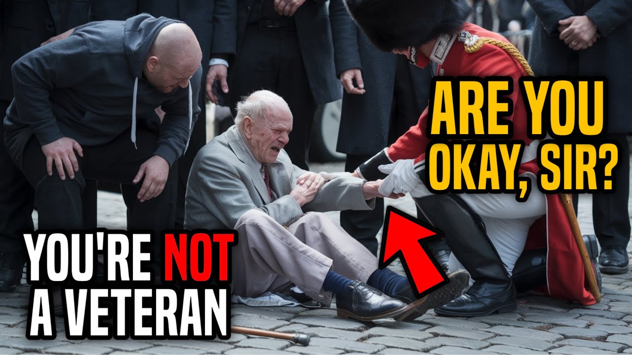 Thugs ATTACKED an ELDERLY VETERAN in Front of the Royal Guard But Instantly Paid the Price