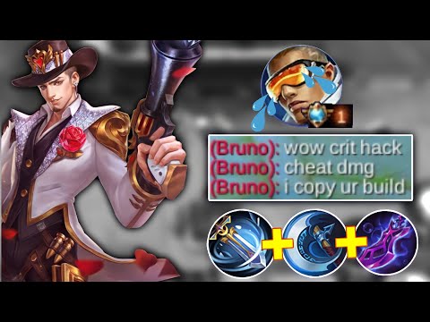 THIS BUILD TOTALLY DESTROYED ENEMY! | CRITICAL HACK BUILD! | RANK ONE GLOBAL CLINT GAMEPLAY - MLBB
