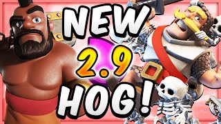 PRO PLAYERS LOVE THIS! NEW BEST HOG DECK in CLASH ROYALE!