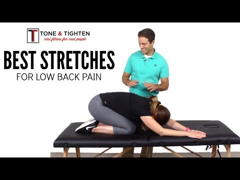 WORKS FAST! Best Stretches For Low Back Pain - From a Physical Therapist Video