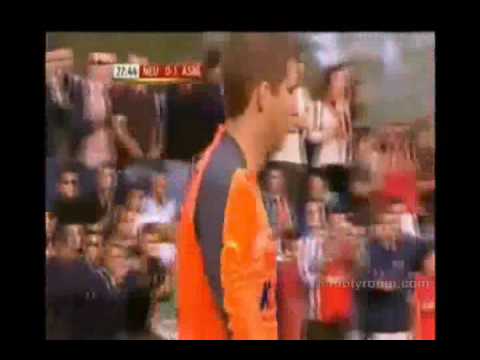 Walcott Goal - SC Neusiedl 1919 vs Arsenal (0-4) Pre-Season - July 27 2010