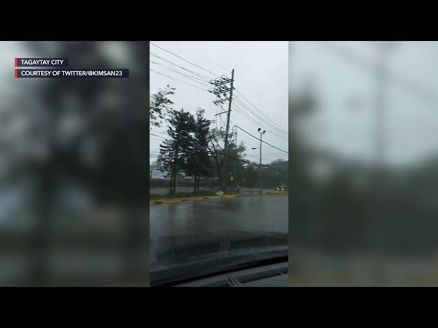 WATCH: Typhoon Quinta’s strong winds, rain batter Southern Luzon, Mindoro